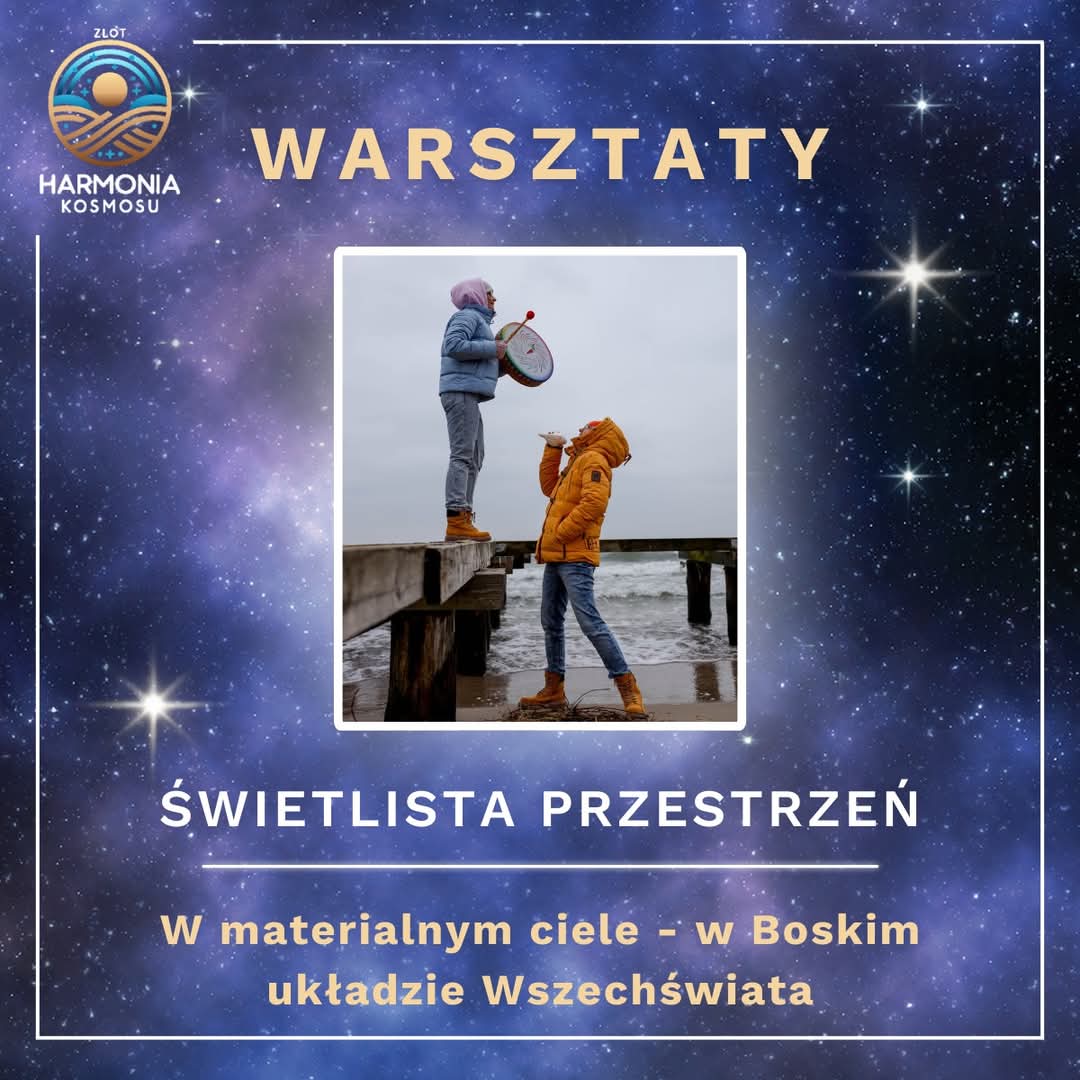 Świetlista Przestrzeń reprezentowana przez Ginę i Magdę